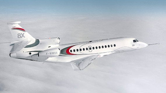global jet capital falcon 8x 570 private jet
